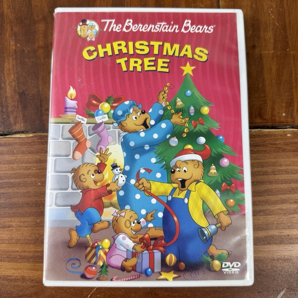 Berenstain Bears Christmas Tree DVD 5 Episodes Kids Holiday Family Show